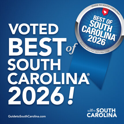 Best of South Carolina 2026 award badge from Guide to South Carolina, presented to Monster Tree Service of Greenville County